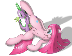 Size: 983x762 | Tagged: explicit, artist:tg-0, pinkie pie, spike, age difference, baby dragon on mare, clitoris, crotchboobs, dragon, duo, duo male and female, earth pony, female, foalcon, g4, human vulva, human vulva on pony, imported from derpibooru, male, nipples, nudity, penis, pinkamena diane pie, pinkamenaspike, pony, sex, ship:pinkiespike, shipping, straight, straight shota, teats, vulva, wingless spike