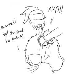 Size: 637x636 | Tagged: explicit, grimdark, anal vore, artist needed, female, fetish, fluffy pony, fluffy pony grimdark, foalcon, group sex, imported from derpibooru, male, monochrome, nudity, rape, sex, straight, threesome, vaginal secretions, vore, vulva