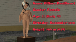 Size: 1280x720 | Tagged: explicit, artist:cdv, oc, 2024, 3d, alicorn, animated, anthro, banned from derpibooru, bat pony, breasts, female, imported from twibooru, killer instinct, knife, lolicon, no sound, nudity, small breasts, underage, vagina