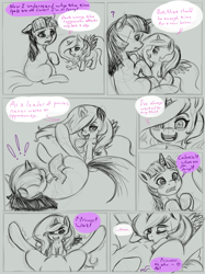 Size: 750x1002 | Tagged: explicit, artist:infinityplus1, princess celestia, twilight sparkle, age regression, breastfeeding, cewestia, comic, crotchboobs, cute, female, filly, foal, foalcon, foaldom, g4, imported from derpibooru, lesbian, mare on filly, nipples, nudity, nursing, pony, ship:twilestia, shipping, suckling, teats