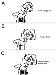 Size: 600x800 | Tagged: explicit, artist:weaver, comic, female, foalcon, futa, futa spice, g4, gif, imported from derpibooru, intersex, male, monochrome, non-animated gif, nudity, penis, pony, rule 63, simple background, snails, solo, solo female, solo futa, solo male, spice, white background