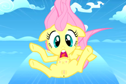 Size: 960x640 | Tagged: explicit, fluttershy, anus, bad edit, breasts, chestbreasts, edit, edited screencap, female, filly, foal, foalcon, g4, imported from derpibooru, nipples, nude edit, nudity, pegasus, pony, screencap, simplistic anus, vulva, wings