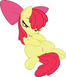Size: 483x561 | Tagged: explicit, artist:0r0ch1, artist:captainanders, apple bloom, .svg available, bloom butt, butt, earth pony, female, filly, foal, foalcon, g4, imported from derpibooru, nudity, plot, pony, simple background, solo, solo female, svg, tongue out, transparent background, vector, vulva