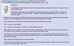 Size: 804x504 | Tagged: grimdark, questionable, rarity, silver spoon, 4chan, 4chan screencap, abuse, female, foalcon, g4, imported from derpibooru, lesbian, shipping, silverbuse, spoonabuse, text, wall of text