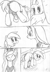 Size: 564x800 | Tagged: explicit, artist:tg-0, princess luna, alicorn, anus, balls, butt, colt, comic, earth pony, female, foal, foalcon, g4, horsecock, imminent sex, imported from derpibooru, magic, male, mare, mare on colt, monochrome, nudity, penis, pipsqueak, plot, pony, ship:lunapip, shipping, sketch, straight, straight shota, telekinesis