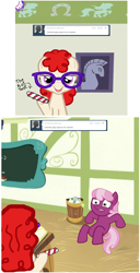 Size: 1176x2300 | Tagged: questionable, oc, oc:twilight panda, butt, cheerilee, dildo, earth pony, female, female on female rape, filly, foal, foalcon, g4, imported from derpibooru, mare, mspaintponies, plot, plot twist, pony, ponyville schoolhouse, reverse foalcon, sex toy, tumblr, twist