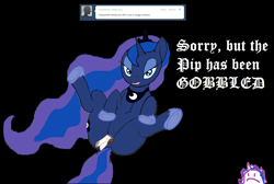 Size: 1670x1124 | Tagged: explicit, artist:voreediter, princess luna, oc, oc:twilight panda, alicorn, backside gobbling, colt, colt prey, earth pony, female, fetish, foal, foalcon, g4, gobbled, imported from derpibooru, lunapred, male, mare, mspaintponies, nudity, on back, pipsqueak, pony, ship:lunapip, shipping, straight, tumblr, unbirthing, vore, vulva
