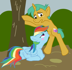 Size: 1718x1649 | Tagged: explicit, rainbow dash, anus, artist needed, balls, bipedal, bipedal leaning, blowjob, butt, colt, female, foal, foalcon, g4, horn, human anus on pony, imported from derpibooru, leaning, male, mare, mare on colt, nudity, oral, pegasus, penis, plot, pony, prone, rainsnail, sex, shipping, snails, straight, straight shota, unicorn, vulva