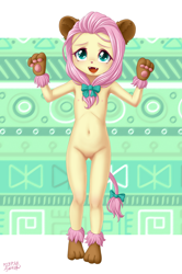 Size: 2297x3468 | Tagged: explicit, artist:uotapo, fluttershy, animal costume, banned from derpibooru, clothes, costume, cowardly lion, cute, equestria girls, equestria girls interpretation, fangs, female, g4, idw, imported from twibooru, lionshy, lolicon, looking at you, my little pony classics reimagined: the unicorn of odd, nipples, nudity, open mouth, paws, paywalled source, scene interpretation, shyabetes, solo, the unicorn of odd, the wizard of oz, underage, uotapo is trying to murder us, weapons-grade cute, younger