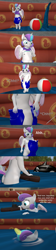 Size: 1920x8640 | Tagged: explicit, artist:papadragon69, princess flurry heart, 3d, anthro, ass, banned from derpibooru, barely visible genitals, beach ball, butt, clothes, comic, female, filling, foal, imported from twibooru, kiddie pool, lolicon, nipples, nudity, pony, source filmmaker, submarine, submerged, swim diaper, swimming, swimming pool, swimsuit, toddlercon, toy, underage, undressing, vulva, water