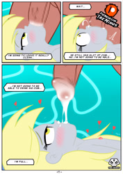 Size: 2480x3507 | Tagged: explicit, artist:theminus, comic:ice cream, aftersex, banned from derpibooru, censored, comic, cum, cum in mouth, cumming, derpy hooves, dialogue, equestria girls, female, imported from twibooru, lolicon, oral, sex, underage, younger