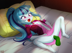 Size: 3086x2298 | Tagged: explicit, artist:uotapo, sonata dusk, banned from derpibooru, barefoot, bed, blushing, child, cleavage, clothes, cute, dress, equestria girls, fangs, feet, female, gem, happy, imported from twibooru, jewelry, jewerly, laying on bed, lolicon, looking down, male, necklace, nudity, on bed, open clothes, open mouth, penetration, penis, ponytail, sex, siren gem, solo, sonatabetes, teeth, underage, vagina, vaginal, younger