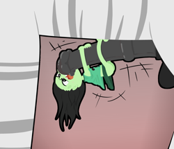 Size: 1258x1080 | Tagged: explicit, artist:happy harvey, oc, oc:anonfilly, oc:femanon, age difference, balls, banned from derpibooru, big penis, blushing, bottomless, butt, chibi, clothes, drawn on phone, female, filly, hanging, hanging upside down, horsecock, human, human female, imported from twibooru, interspecies, lolicon, male, no panties, nudity, partial nudity, penis, pony, pony on human action, shirt, size difference, skirt, stallion, stallion on human female, straight, underage, upside down, upskirt, vein, vein bulge, zebra