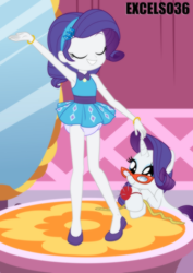 Size: 661x935 | Tagged: suggestive, artist:excelso36, rarity, banned from derpibooru, carousel boutique, clothes, commission, diaper, diaper fetish, equestria girls, eyes closed, female, fetish, glasses, human, human ponidox, humanized, imported from twibooru, lolicon, modeling, part of a set, pony, self paradox, self ponidox, shoes, underage, unicorn, younger