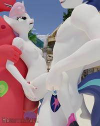 Size: 2000x2500 | Tagged: explicit, artist:hamsterball, shining armor, sweetie belle, 3d, abdominal bulge, age difference, anthro, banned from derpibooru, big mcintosh, blender, earth pony, female, imported from twibooru, infidelity, lolicon, male, male swimwear challenge, sex, shiningbelle, shiningbellemac, shipping, size difference, straight, sweetiemac, underage, unicorn