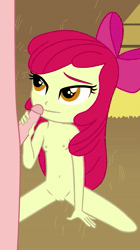 Size: 1080x1920 | Tagged: explicit, artist:cloppy hooves, apple bloom, animated, applecest, banned from derpibooru, belly button, big mcintosh, breasts, cum, cum in mouth, cumming, equestria girls, faceless male, facial, female, female focus, handjob, imported from twibooru, incest, lolicon, macbloom, male, nipples, nudity, offscreen character, shipping, small breasts, solo focus, sound, straight, underage, vulva, webm
