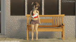 Size: 1920x1080 | Tagged: explicit, artist:cdv, oc, oc:rabble rouser, 3d, animated, anthro, banned from derpibooru, blender, breasts, child, clothes, delicious flat chest, exhibitionism, female, flashing, imported from twibooru, lolicon, no underwear, nudity, oc only, pegasus, shirt, shirt lift, skirt, skirt lift, small breasts, solo, solo female, sound, underage, vulva, webm, young
