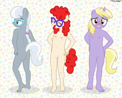 Size: 3520x2830 | Tagged: explicit, artist:tolpain, silver spoon, anthro, banned from derpibooru, dinky hooves, female, imported from twibooru, lolicon, nudity, twist, underage, vulva