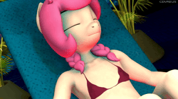 Size: 1920x1080 | Tagged: explicit, artist:cdv, oc, oc:butter muffin, 3d, age difference, animated, anthro, banned from derpibooru, barefoot, bikini, bikini top, bottomless, child, clothes, cum, cum on feet, cumming, feet, female, fetish, foot fetish, horsecock, imported from twibooru, lolicon, male, masturbation, nudity, oc only, offscreen character, offscreen male, partial nudity, penis, plantigrade anthro, sound, swimsuit, underage, unicorn, webm