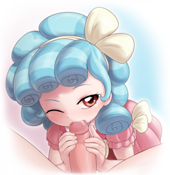 Size: 2475x2556 | Tagged: explicit, artist:pestil, age difference, banned from derpibooru, blowjob, blushing, clothes, cozy glow, cute, dress, female, human, humanized, imported from twibooru, lolicon, male, nudity, one eye closed, oral, penis, sex, straight, underage