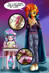 Size: 2248x3366 | Tagged: explicit, artist:anibaruthecat, princess flurry heart, anthro, banned from derpibooru, clothes, egg vibrator, female, imported from twibooru, lolicon, panties, sex toy, sunburst, underage, underwear, vibrator