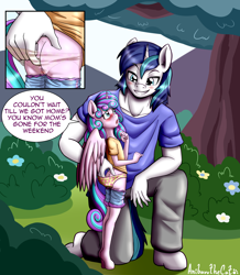 Size: 3400x3897 | Tagged: explicit, artist:anibaruthecat, princess flurry heart, shining armor, anal, anal fingering, anthro, banned from derpibooru, clothes, father and child, father and daughter, female, fingering, flurryarmor, imported from twibooru, incest, infidelity, lolicon, male, nudity, sex, shipping, straight, underage, underwear, vulva
