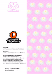 Size: 2480x3507 | Tagged: safe, artist:theminus, comic:gilding the lily, advertisement, back cover, banned from derpibooru, comic, female, imported from twibooru, lolicon, no pony, patreon, patreon logo, source needed, text, underage