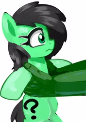 Size: 2480x3508 | Tagged: safe, artist:hotwater, oc, oc:anon, oc:filly anon, earth pony, female, filly, foal, holding a pony, human, imported from derpibooru, pony, simple background, white background