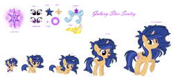 Size: 1280x573 | Tagged: safe, artist:galaxystar2012, oc, oc:galaxy star, alicorn, baby, baby pony, female, filly, foal, imported from derpibooru, mare, offspring, parent:flash sentry, parent:twilight sparkle, parents:flashlight, pony, teenager