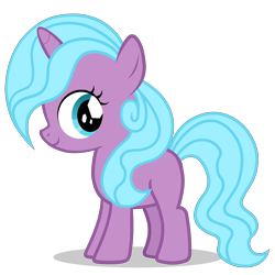 Size: 5000x5000 | Tagged: safe, artist:alicesponycorner, absurd resolution, adobe animate, adobe flash, blue eyes, blue mane, blue tail, crystal pony, female, filly, foal, full body, g4, gameloft, gameloft interpretation, horn, idw, idw showified, imported from derpibooru, mare, pink coat, pony, radiant hope, show accurate, simple background, smiling, solo, tail, transparent background, unicorn, vector