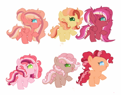 Size: 950x750 | Tagged: safe, artist:citrusskittles, oc, baby, baby pony, base used, cute, earth pony, earth pony oc, female, filly, foal, frizzy hair, hair bun, imported from derpibooru, long mane, long tail, oc only, offspring, parent:big macintosh, parent:cheese sandwich, parent:fluttershy, parent:pinkie pie, parents:cheesepie, parents:fluttermac, pegasus, pegasus oc, pony, ponytail, running, simple background, striped mane, striped tail, tail, white background