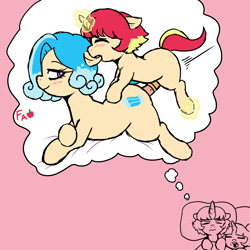 Size: 2000x2000 | Tagged: explicit, artist:fawxs, oc, oc:blaze nova, oc:flare nova, oc:misty river, anatomically correct, brother and sister, butt, colt, dark genitals, dream, earth pony, earth pony oc, fantasizing, female, filly, foal, foalcon, genitals, horn, horsecock, imported from derpibooru, incest, levitation, magic, male, mare, medial ring, mother and child, mother and son, nudity, oc only, oc x oc, penetration, penis, pony, self-levitation, sex, shipping, siblings, sleeping, straight, tail, telekinesis, unicorn, unicorn oc, vulva