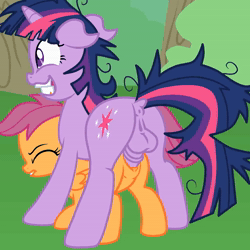 Size: 1080x1080 | Tagged: explicit, artist:cloppy hooves, scootaloo, twilight sparkle, animated, anus, audible creampie, ball slap, balls, balls deep, bedroom eyes, blank flank, bouncing balls, butt, creampie, cum, dishevelled, doggy style, dominant, duo, eyes closed, female, female on futa, female on herm, filly, floppy ears, foal, foalcon, forest, from behind, full package futa, futa, futa on female, futa on filly, futa twilight sparkle, futadom, g4, genitals, giggling, gritted teeth, herm, horn, horsecock, imported from derpibooru, intersex, lesson zero, mare, messy mane, my little pony: friendship is magic, nature, nudity, open mouth, outdoor sex, outdoors, pegasus, penetration, penis, ponut, pony, rear view, sex, shipping, show accurate, show accurate porn, smiling, sound, subscribestar, teeth, this will end in jail time, this will end in pregnancy, tree, twilight is a foal fiddler, twilight snapple, unicorn, unicorn twilight, url, vaginal, vaginal creampie, vulva, webm