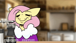 Size: 1920x1080 | Tagged: safe, artist:crookedbeetles, apple bloom, fluttershy, rainbow dash, animated, apple bloom's bow, applejack's hat, blushing, bow, car, clothes, coffee machine, cowboy hat, creeper, dialogue, discord, draconequus, drink, duo focus, earth pony, eye clipping through hair, eyebrows, eyebrows visible through hair, female, filly, flutterguy, flying, foal, ford, g4, gratuitous japanese, hair bow, hat, hoers, imported from derpibooru, japanese, lesbian, male, minecraft, morning ponies, peace sign, pegasus, poison joke, pony, robe, ship:flutterdash, shipping, sound, speech bubble, suddenly hands, tea, trio, underwear, vehicle, webm, yawn