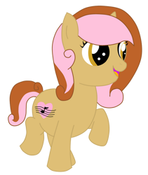 Size: 749x886 | Tagged: safe, artist:kannayui, oc, oc:demi belle, female, filly, foal, horn, imported from derpibooru, oc only, offspring, parent:button mash, parent:sweetie belle, parents:sweetiemash, pony, simple background, solo, transparent background, unicorn