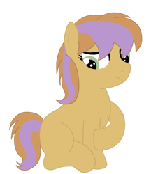 Size: 1024x1133 | Tagged: safe, artist:kannayui, oc, oc:pixel, earth pony, female, filly, foal, imported from derpibooru, oc only, offspring, parent:button mash, parent:sweetie belle, parents:sweetiemash, pony, simple background, solo, transparent background