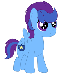 Size: 1024x1282 | Tagged: safe, artist:kannayui, oc, oc:orion shield, colt, foal, imported from derpibooru, male, oc only, offspring, parent:flash sentry, parent:twilight sparkle, parents:flashlight, pegasus, pony, simple background, solo, transparent background