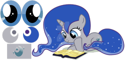 Size: 1280x644 | Tagged: safe, artist:jonatanmagic, oc, oc:nightly, deviantart watermark, female, filly, foal, horn, imported from derpibooru, obtrusive watermark, offspring, parent:king sombra, parent:princess luna, parents:lumbra, pony, unicorn, watermark