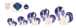 Size: 3652x1340 | Tagged: safe, artist:lilaclavender27, artist:lilacnoteheart27, oc, oc:starry defence, baby, baby pony, female, filly, foal, imported from derpibooru, mare, oc only, offspring, parent:flash sentry, parent:twilight sparkle, parents:flashlight, pegasus, pony, teenager