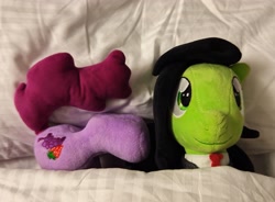 Size: 3529x2591 | Tagged: safe, oc, oc:filly anon, berry punch, female, filly, foal, g4, imported from derpibooru, photo, plushie
