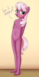 Size: 1720x3395 | Tagged: explicit, artist:an-tonio, artist:tolpain, anthro, banned from derpibooru, barefoot, blushing, breasts, casual nudity, cheeribetes, cheerilee, complete nudity, cute, cute porn, delicious flat chest, earth pony, feet, female, imported from twibooru, lolicon, nipples, nudity, underage, vulva, young, younger