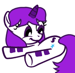 Size: 736x718 | Tagged: safe, artist:oumirot, oc, oc:oumi sparkle, female, filly, filly oumi sparkle, foal, horn, imported from derpibooru, oc only, pony, simple background, transparent background, unicorn, unicorn oumi