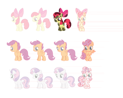 Size: 1000x800 | Tagged: safe, artist:robin mitchell, concept art, dirty, earth pony, female, filly, foal, g4, horn, imported from derpibooru, lineart, my little pony: friendship is magic, official, pegasus, production art, simple background, soot, stare master, trio, turnaround, unicorn, white background