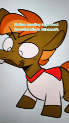 Size: 720x1280 | Tagged: safe, artist:crookedbeetles, button mash, sweetie belle, animated, clothes, colt, creeper, don't mine at night, earth pony, female, filly, foal, g4, horn, imminent death, imported from derpibooru, jewelry, male, minecraft, peytral, pony, regalia, ship:sweetiemash, shipping, shirt, sound, straight, sword, t-shirt, unicorn, weapon, webm