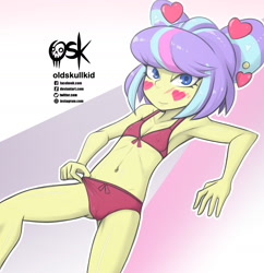 Size: 1499x1548 | Tagged: suggestive, artist:oldskullkid, banned from derpibooru, cameltoe, child, clothes, equestria girls, female, human, imported from twibooru, lolicon, supernova zap, underage, underwear, young, younger