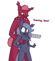 Size: 1585x1743 | Tagged: explicit, artist:moonatik, oc, oc:selenite, oc:thorium, anonymous editor, anthro, banned from derpibooru, bat pony, bat pony oc, bat wings, belly button, breasts, cute, delicious flat chest, dialogue, ear fluff, edit, eeee, fangs, father and child, father and daughter, female, grope, hand, imported from twibooru, incest, lolicon, long mane, male, missing accessory, molestation, nipples, nudity, oc only, personal space invasion, plantigrade anthro, simple background, straight, surprised, transparent background, twibooru original, underage, vulva, wings, young