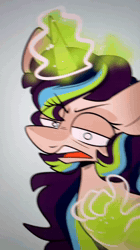 Size: 720x1280 | Tagged: safe, artist:crookedbeetles, oc, oc:beetle, oc:honeycrisp blossom, oc:jewel, alicorn, animated, babysitting, cadance is not amused, crying, duo, eye clipping through hair, eyebrows, eyebrows visible through hair, female, filly, foal, g4, glowing, glowing horn, hand, horn, imported from derpibooru, magic, magic hands, magical lesbian spawn, mare, offspring, parent:big macintosh, parent:oc:beetle, parent:princess cadance, parents:cadmac, phone, pony, princess cadance, sound, stifling laughter, sweat, unamused, unicorn, webm