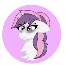 Size: 893x893 | Tagged: safe, artist:nightsun, oc, oc:sweetieck dreams, cute, diasweetes (oc), eyelashes, female, filly, foal, g4, horn, imported from derpibooru, mare, not sweetie belle, oc only, orange eyes, pony, solo, teenager, two toned mane, unicorn, unicorn horn