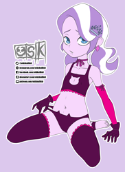 Size: 1144x1575 | Tagged: suggestive, artist:oldskullkid, diamond tiara, banned from derpibooru, child, clothes, equestria girls, human, imported from twibooru, lingerie, lolicon, underage, underwear, young