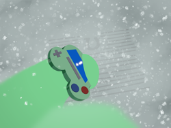 Size: 1600x1200 | Tagged: safe, oc, oc:colt anon, anonymous artist, colt, diving, earth pony, falling, foal, fog, g4, grab, imported from derpibooru, joy boy, lineless, male, oc only, offscreen character, pony, pov, snow, solo, vent, wind